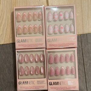 Glamnetic Press-On Nail Set - Pink Neutrals (4 Sets)